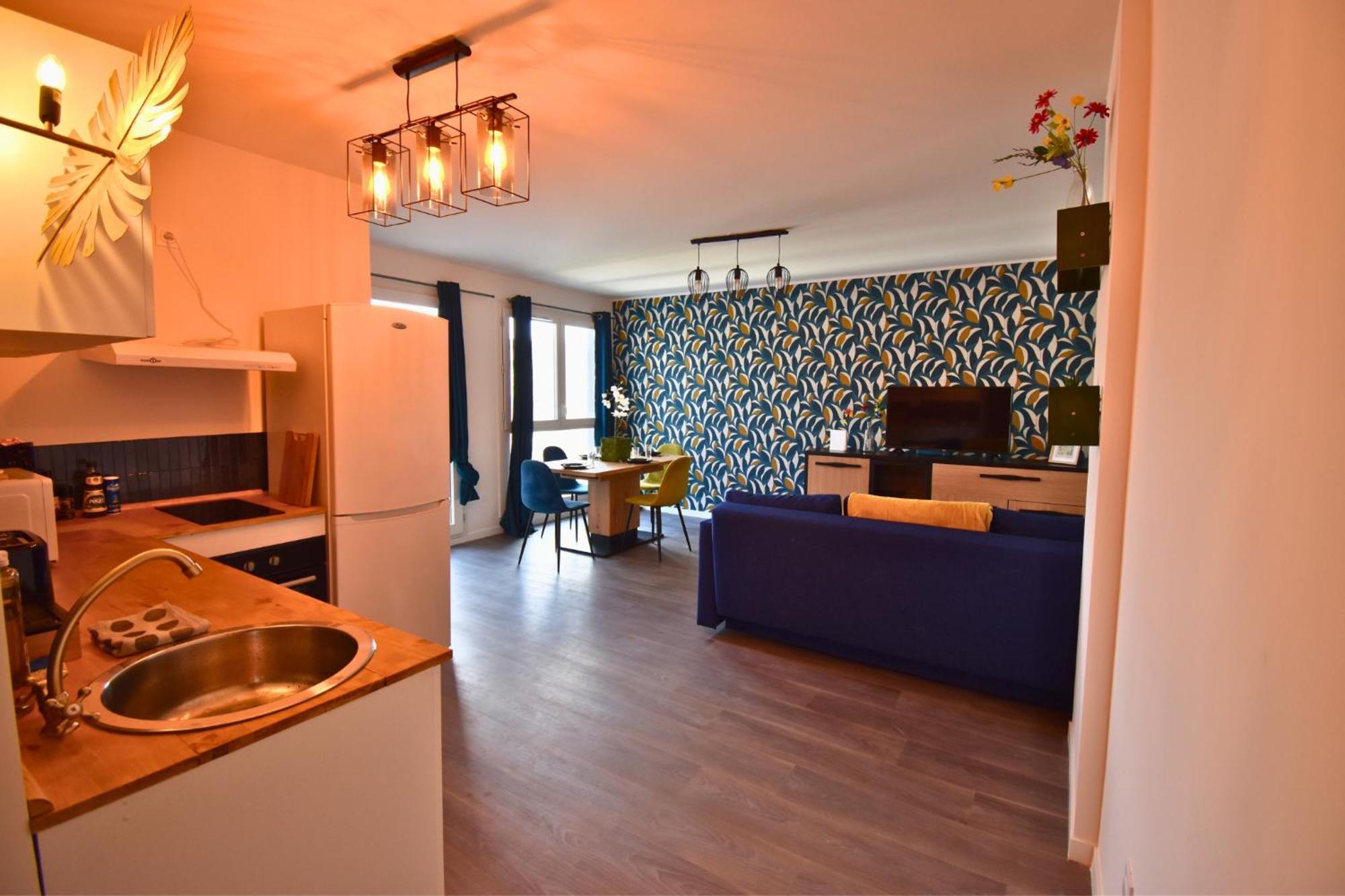 Echo Parisien Apartment Aubervilliers Bagian luar foto