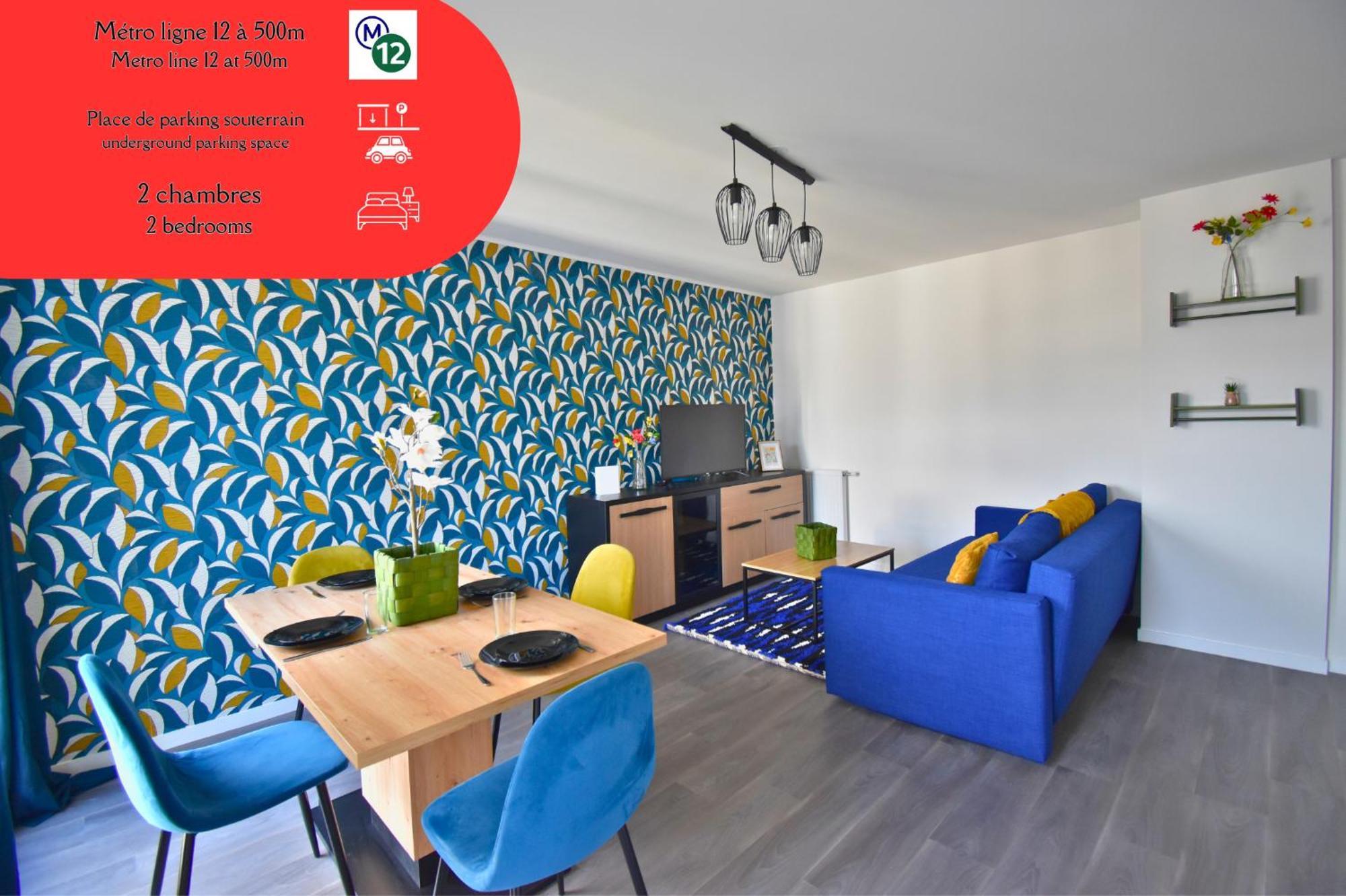 Echo Parisien Apartment Aubervilliers Bagian luar foto